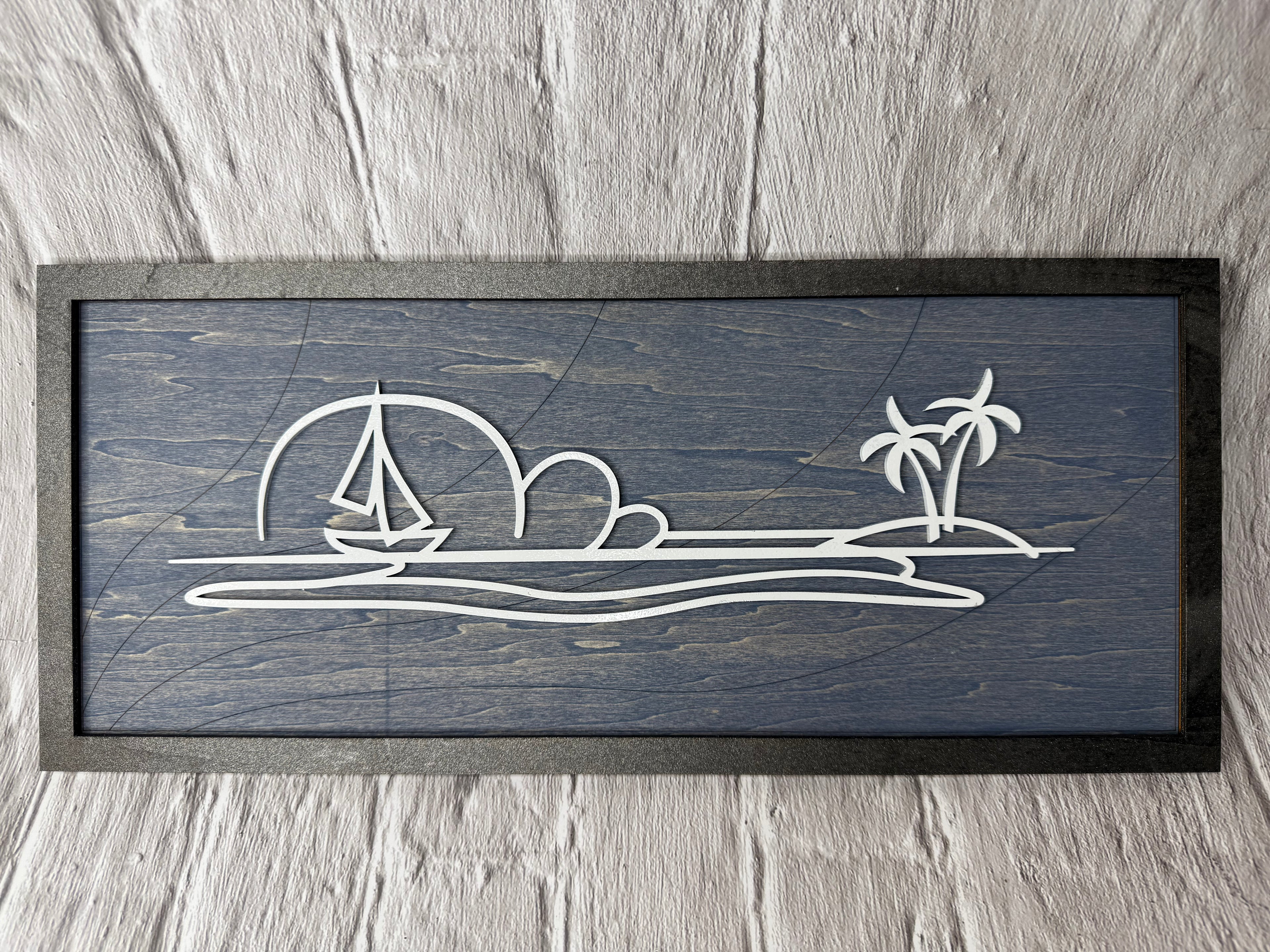 Sailboat Doodle Sign